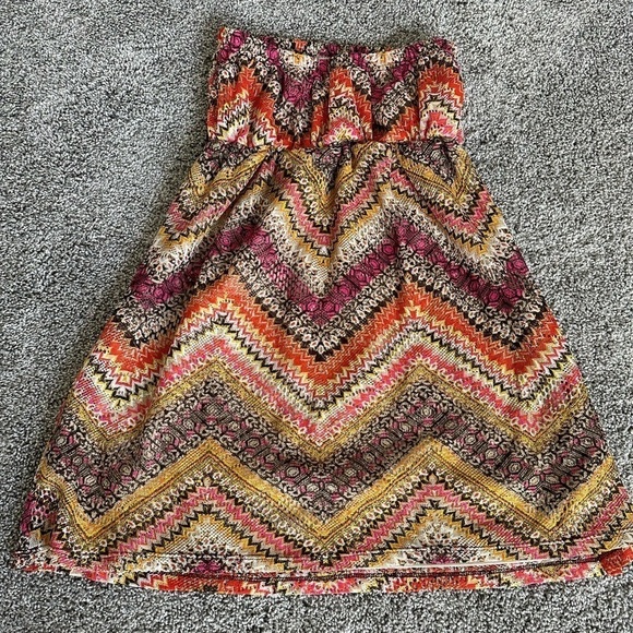 Almost Famous Strapless Mini Skirt - Picture 2 of 4